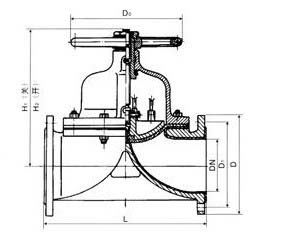 進(jìn)口英標(biāo)隔膜閥